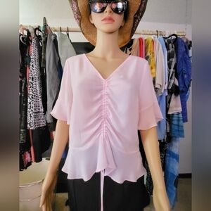 Vintage size Medium sheer blouse.👚